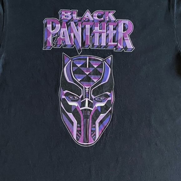 Black Panther Graphic Tee Size 2XL - Picture 4 of 4